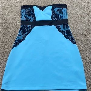 Blue fancy dress